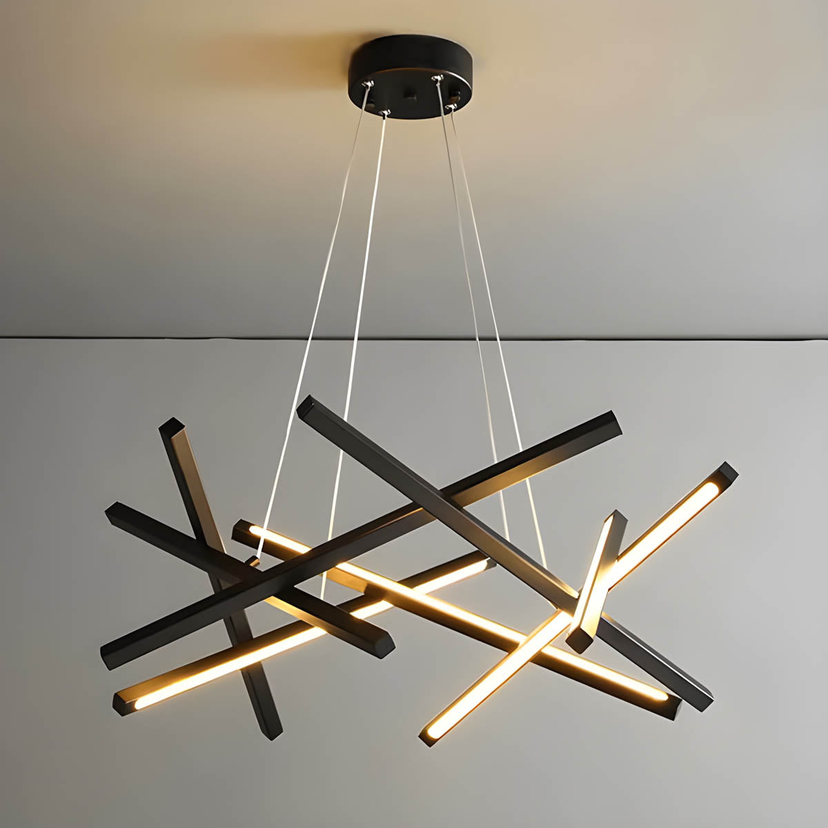 Woodford Branch Acrylic Chandelier — gallery image 11