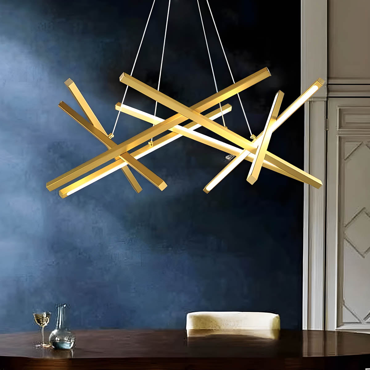 Woodford Branch Acrylic Chandelier — gallery image 8