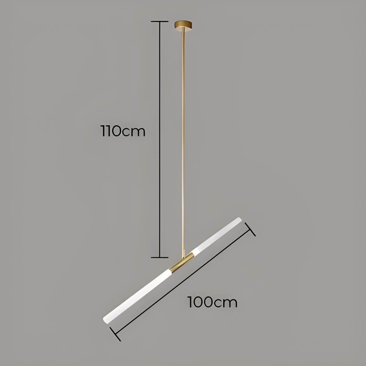 Alder Drop Acrylic Chandelier — gallery image 16