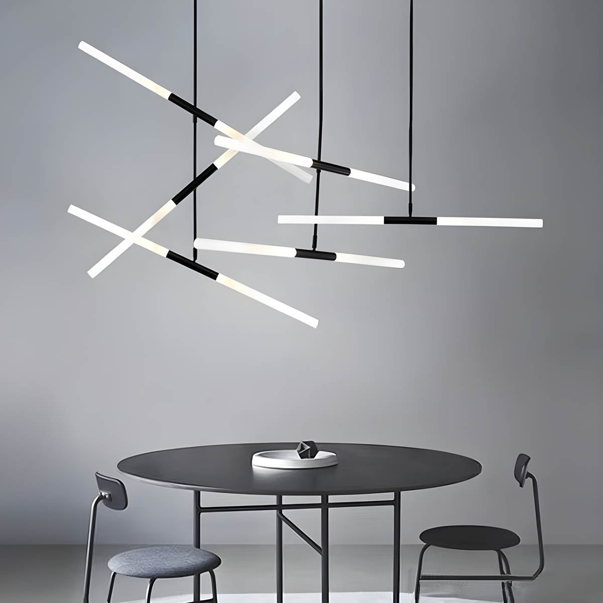 Alder Drop Acrylic Chandelier — gallery image 3