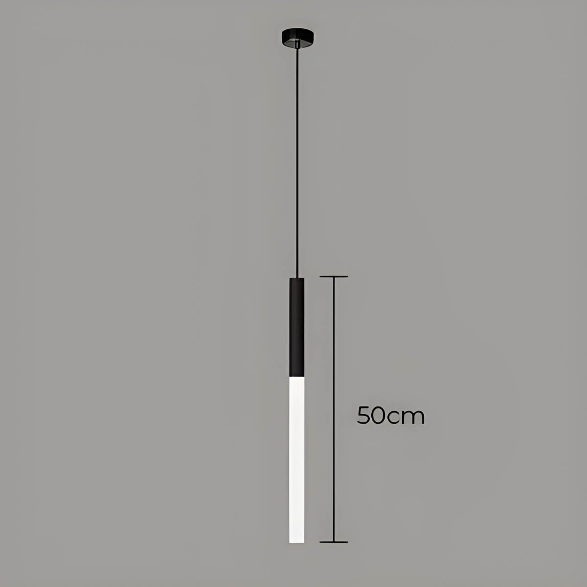 Alder Drop Acrylic Chandelier — gallery image 13