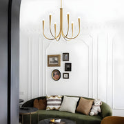 Bracken Drop Metal Chandelier — gallery image 5
