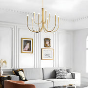Bracken Drop Metal Chandelier — gallery image 6