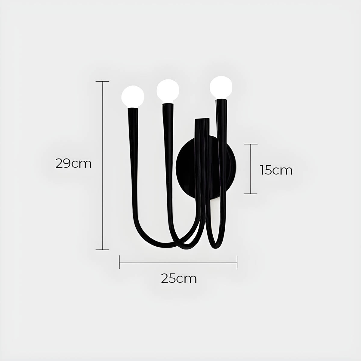 Bracken Drop Metal Chandelier — gallery image 16