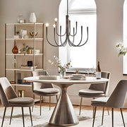Bracken Drop Metal Chandelier — gallery image 9
