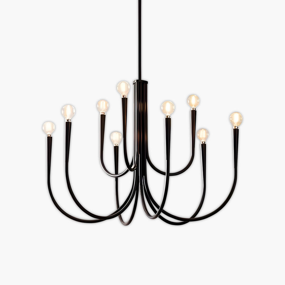 Bracken Drop Metal Chandelier — gallery image 1