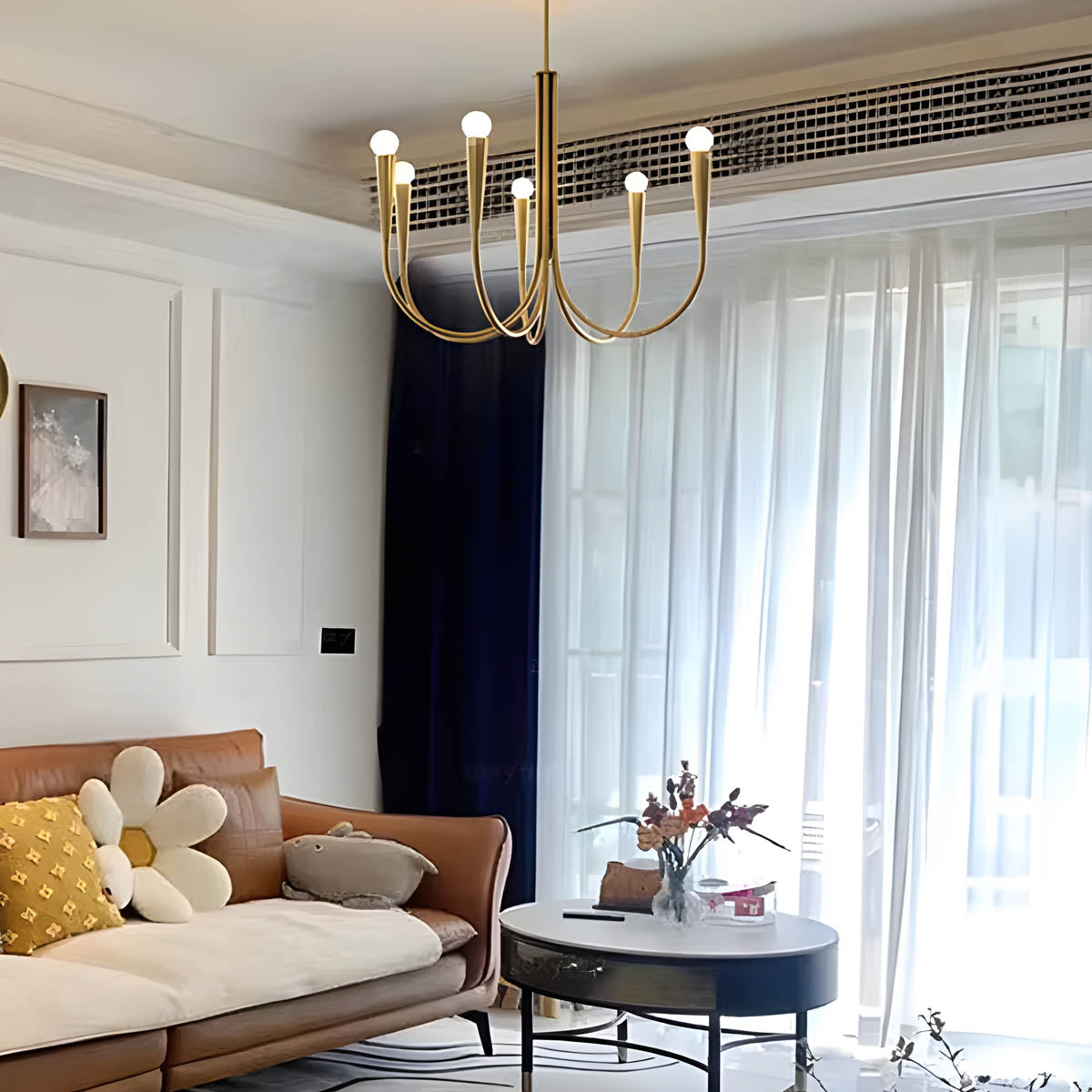 Bracken Drop Metal Chandelier — gallery image 7
