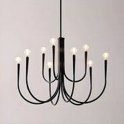Bracken Drop Metal Chandelier — gallery image 12