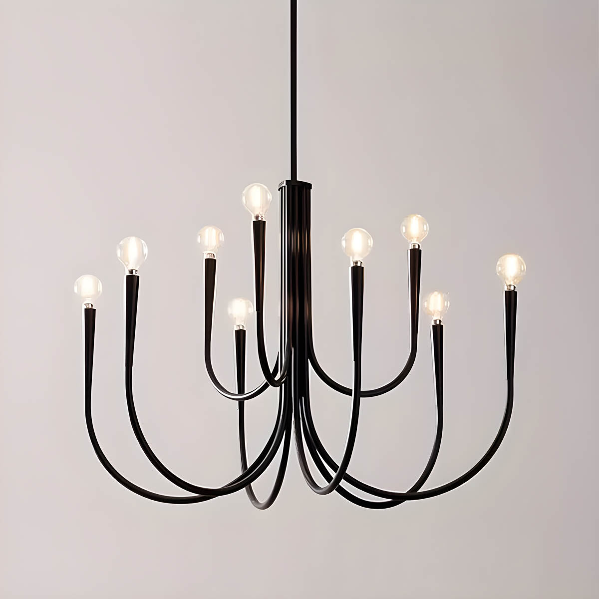 Bracken Drop Metal Chandelier — gallery image 12