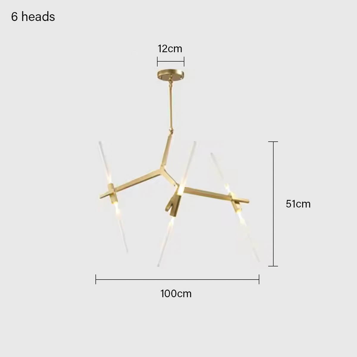 Hollis Drop Glass Linear Chandelier — gallery image 20
