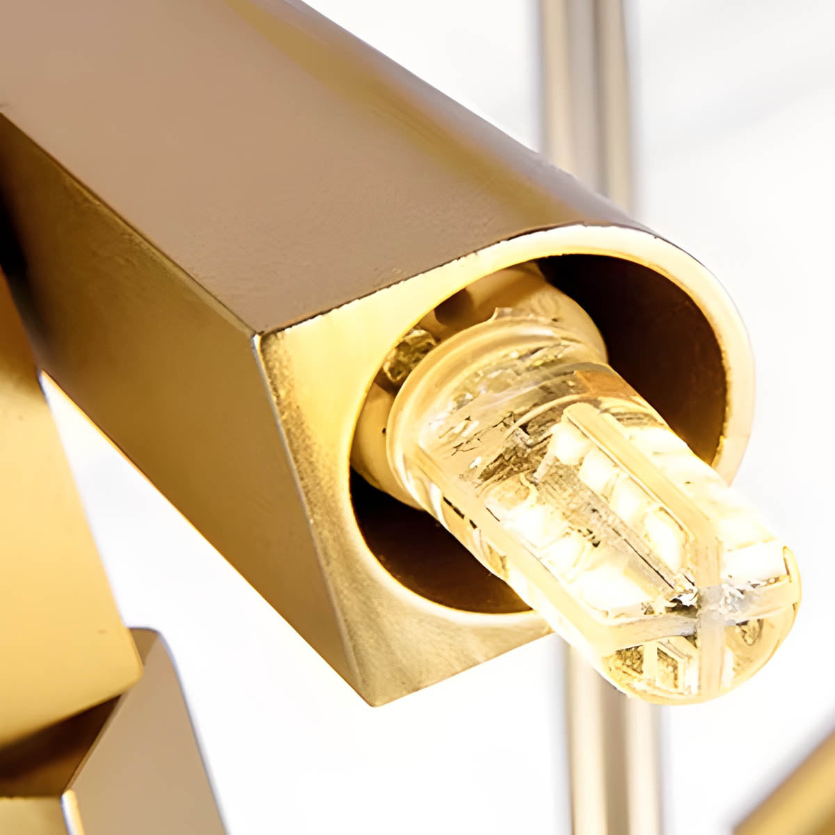 Hollis Drop Glass Linear Chandelier — gallery image 18