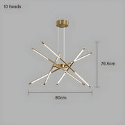 Rowan Drop Acrylic Chandelier — gallery image 18