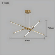 Rowan Drop Acrylic Chandelier — gallery image 17
