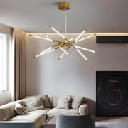 Rowan Drop Acrylic Chandelier — gallery image 3