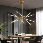 Rowan Drop Acrylic Chandelier — gallery image 8
