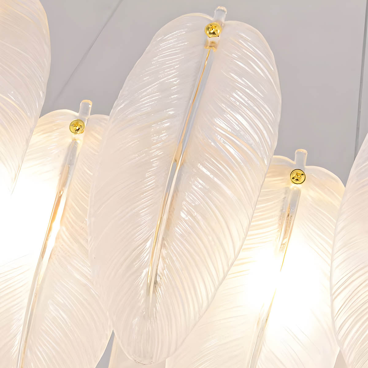 Juniper Drop Glass Chandelier — gallery image 9