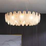 Juniper Drop Glass Chandelier — gallery image 8