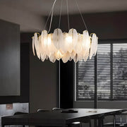 Juniper Drop Glass Chandelier — gallery image 6