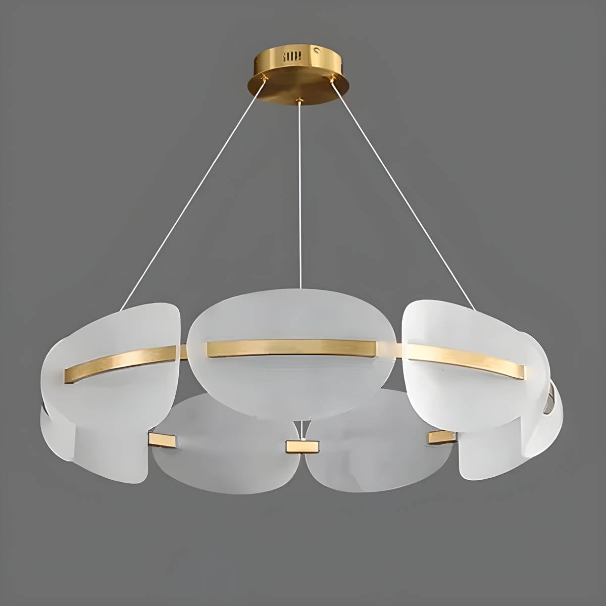 Hawthorn Drop Acrylic Chandelier — gallery image 11
