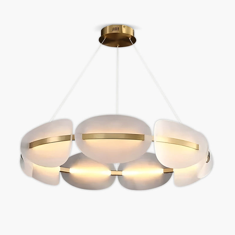 Hawthorn Drop Acrylic Chandelier — gallery image 1