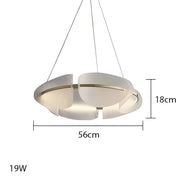 Hawthorn Drop Acrylic Chandelier — gallery image 14