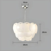 Wren Drop Ceramic Chandelier — gallery image 12