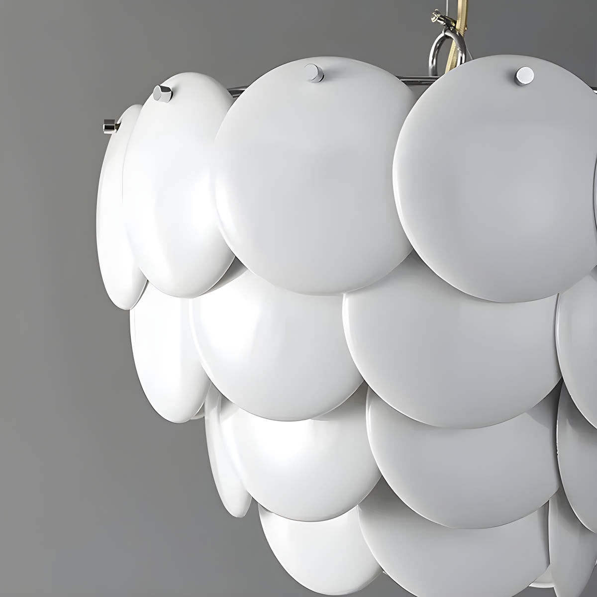 Wren Drop Ceramic Chandelier — gallery image 11