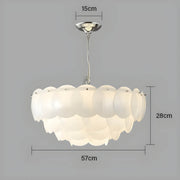 Wren Drop Ceramic Chandelier — gallery image 17