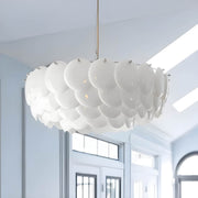 Wren Drop Ceramic Chandelier — gallery image 2