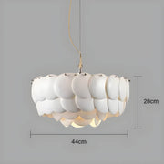 Wren Drop Ceramic Chandelier — gallery image 15