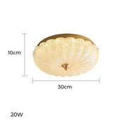 Sorrel Drop Acrylic Dome Ceiling Light — gallery image 14