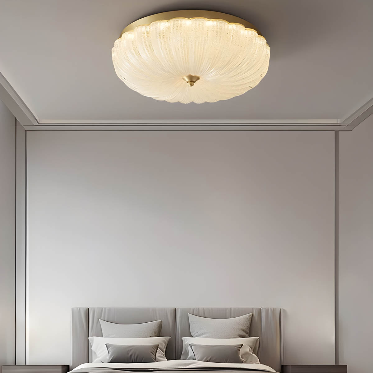 Sorrel Drop Acrylic Dome Ceiling Light — gallery image 8