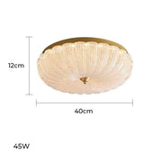 Sorrel Drop Acrylic Dome Ceiling Light — gallery image 15