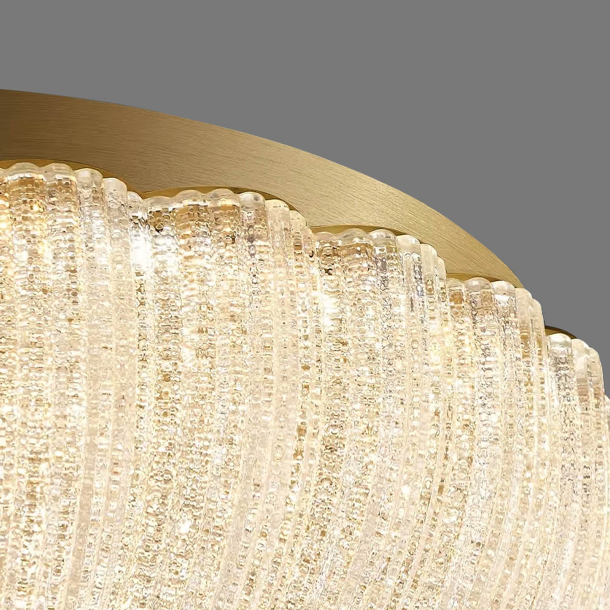 Sorrel Drop Acrylic Dome Ceiling Light — gallery image 12