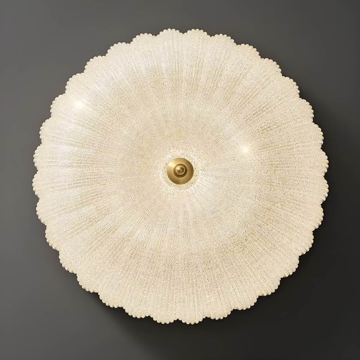 Sorrel Drop Acrylic Dome Ceiling Light — gallery image 9