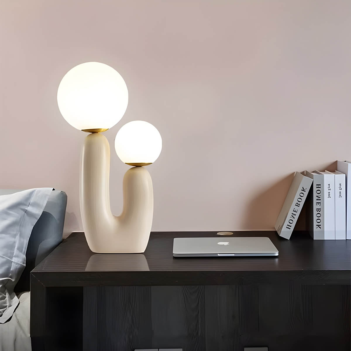 Tilden Drop Resin Table Lamp — gallery image 4