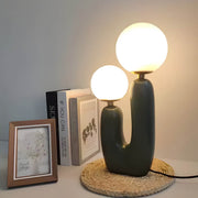 Tilden Drop Resin Table Lamp — gallery image 2