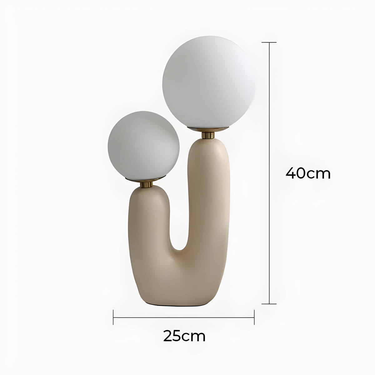 Tilden Drop Resin Table Lamp — gallery image 15