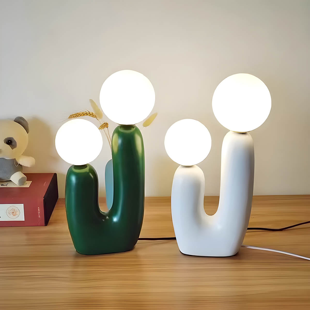 Tilden Drop Resin Table Lamp — gallery image 8