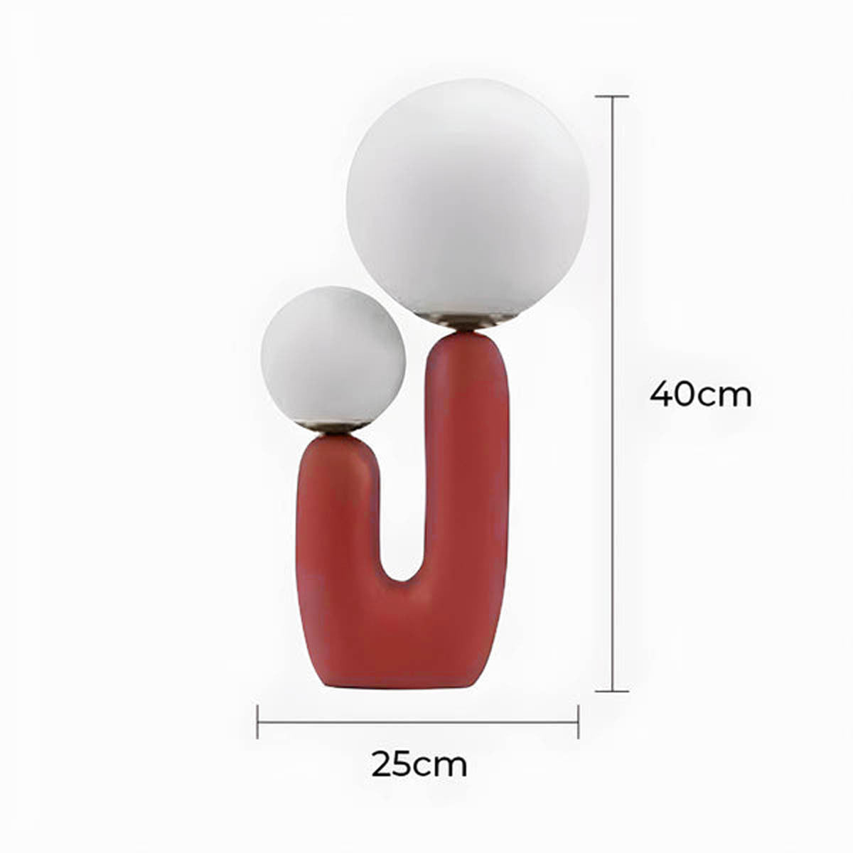 Tilden Drop Resin Table Lamp — gallery image 16
