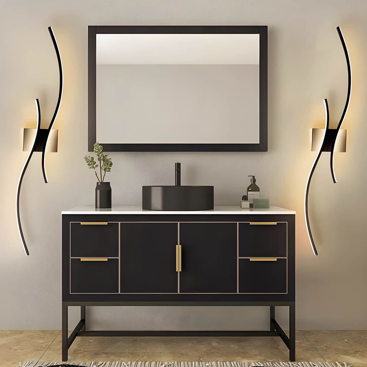 Fenwick Drop Aluminum Wall Sconce — gallery image 12