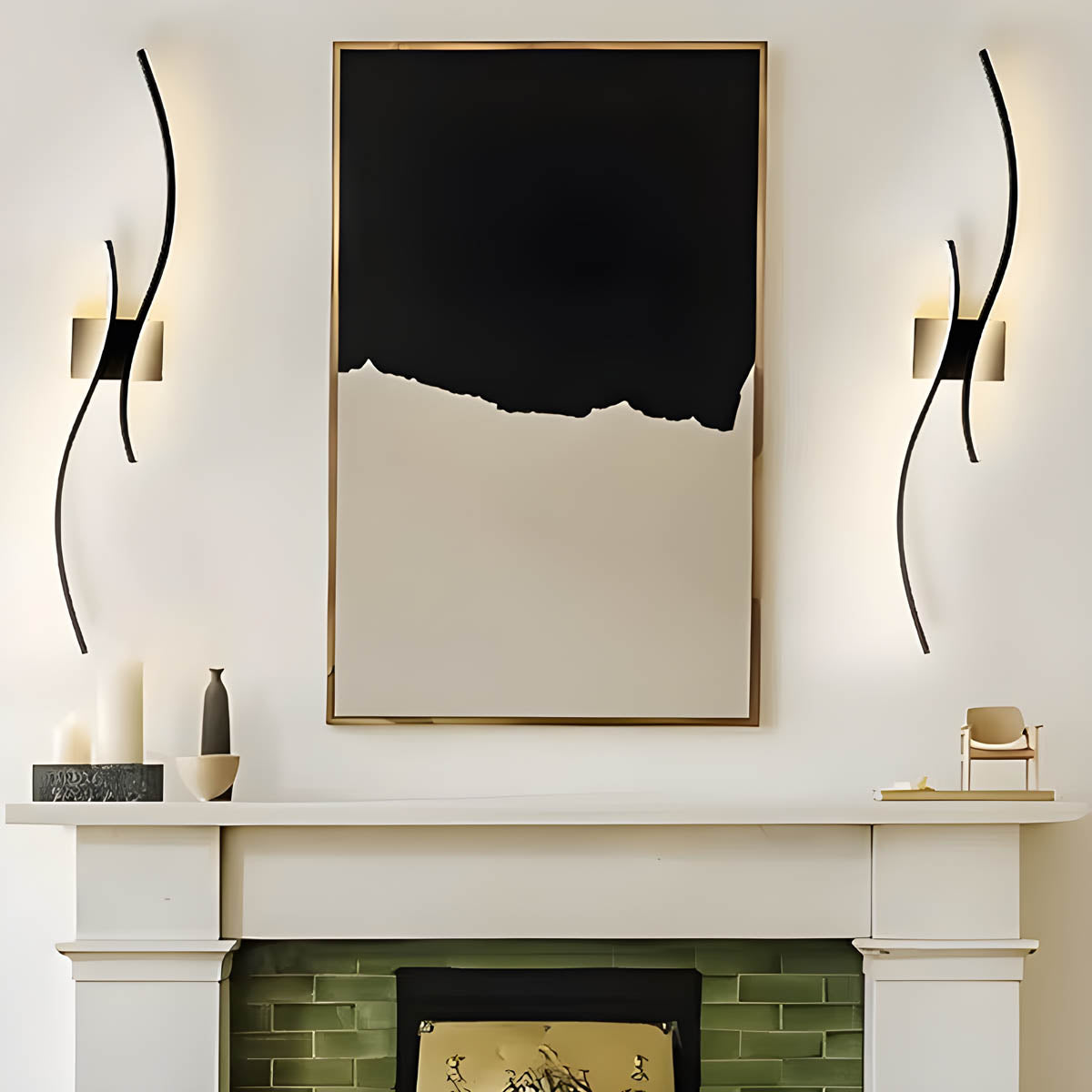 Fenwick Drop Aluminum Wall Sconce — gallery image 3