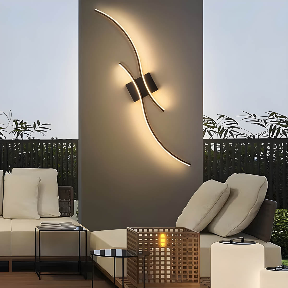 Fenwick Drop Aluminum Wall Sconce — gallery image 2