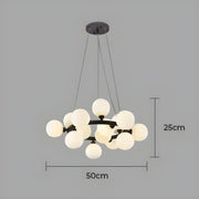Brier Drop Glass Chandelier — gallery image 13