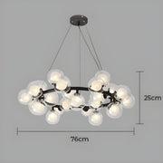 Brier Drop Glass Chandelier — gallery image 19