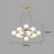 Brier Drop Glass Chandelier — gallery image 16