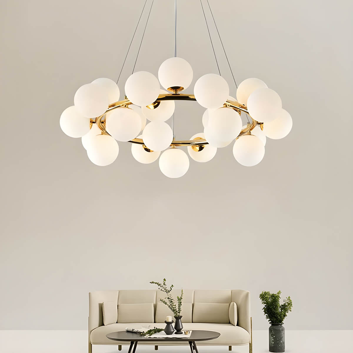Brier Drop Glass Chandelier — gallery image 11