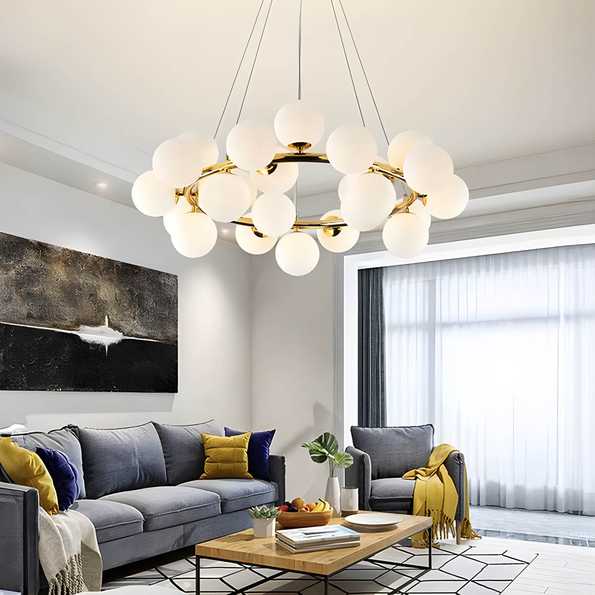 Brier Drop Glass Chandelier — gallery image 6