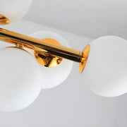 Birch Drop Glass Linear Chandelier — gallery image 15
