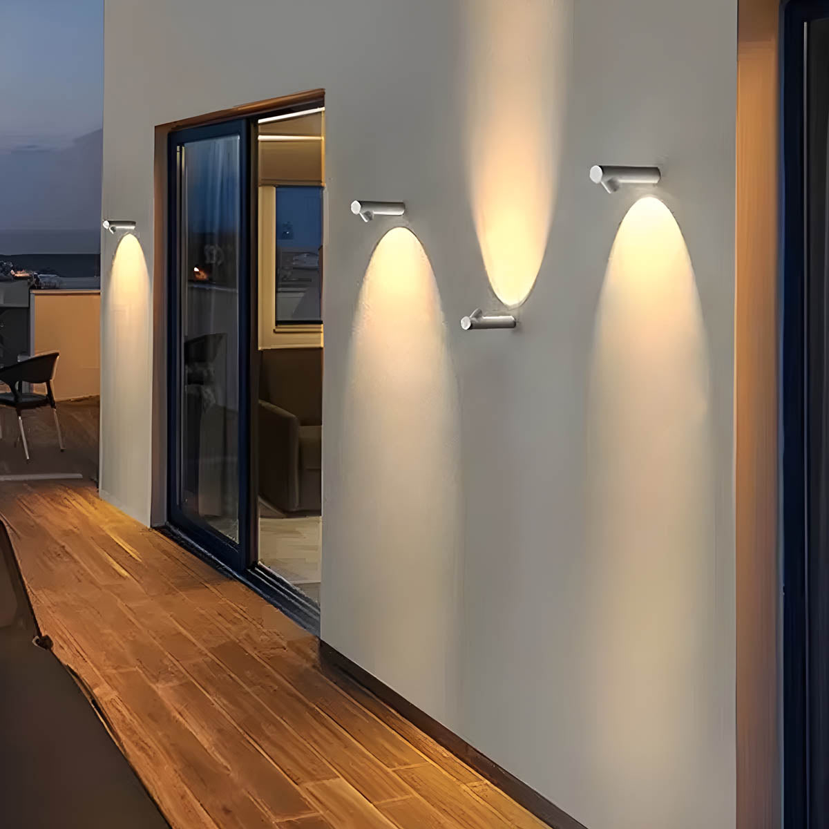 Clover Drop Aluminum Wall Sconce — gallery image 6